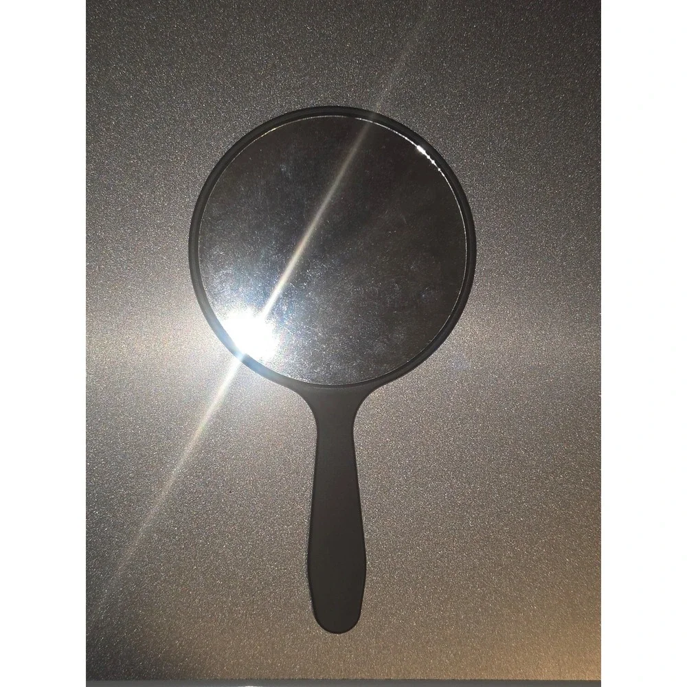 Stolas Grimiore Crescent Moon Symbol Helluva Boss Mini Mirror Black Red Handmade